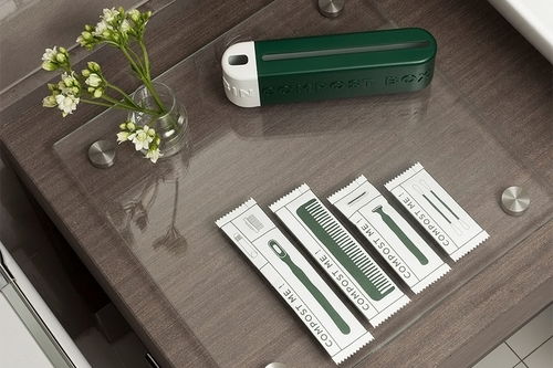 可持續便利設施套件產品設計,減少了酒店的塑料垃圾